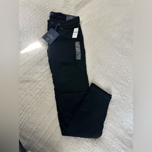 Size 27 BNWT black denim leggings